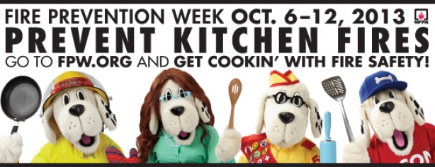“Prevent Kitchen Fires” — That’s The Message of This Year’s Fire Prevention Week Fire Prevention Week 2013